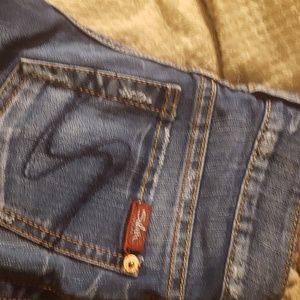 Silver brand denim shorts